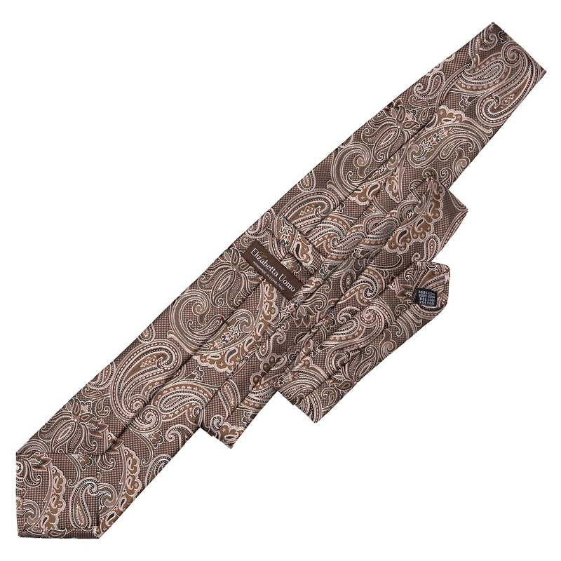 Elizabetta Big & Tall Pavia - Silk Jacquard Tie for Men