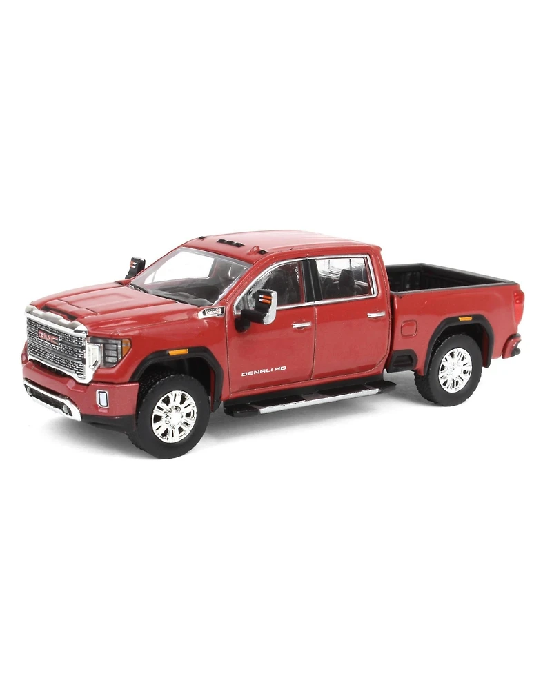 1/64 2022 Gmc Sierra 2500 Denali, Cayenne Red, Karson Diecast Exclusive