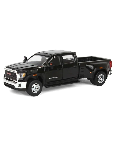 1/64 2022 Gmc Sierra 3500HD Pro Dually, Onyx Black, Diecast Exclusive