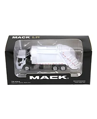 First Gear 1/87 White Mack Lr with McNeilus Meridian Rear Loader Garbage Truck