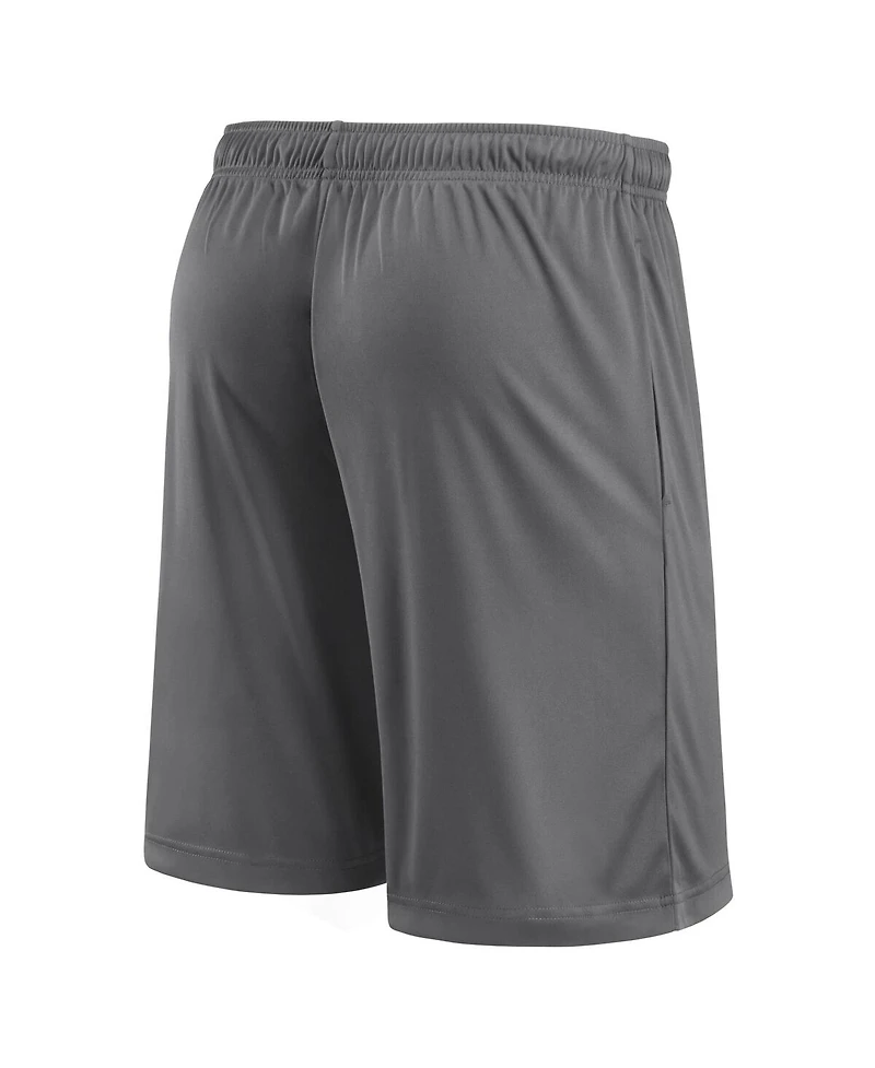 Fanatics Men's Gray Tampa Bay Rays Primary Logo Shorts