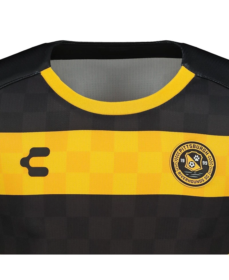 Charly Men's Black Pittsburgh Riverhounds Sc 2025 Home Authentic Jersey
