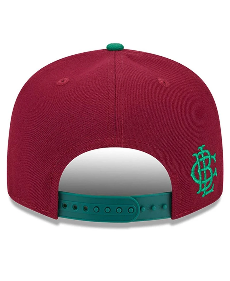 New Era Men's Cardinal/Green Chicago Cubs Strawberry Big League Chew Flavor Pack 9FIFTY Snapback Hat