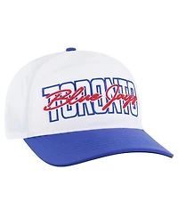 '47 Brand Men's White Toronto Blue Jays Lineman Hitch Adjustable Hat