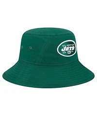 New Era Men's Green New York Jets Main Bucket Hat