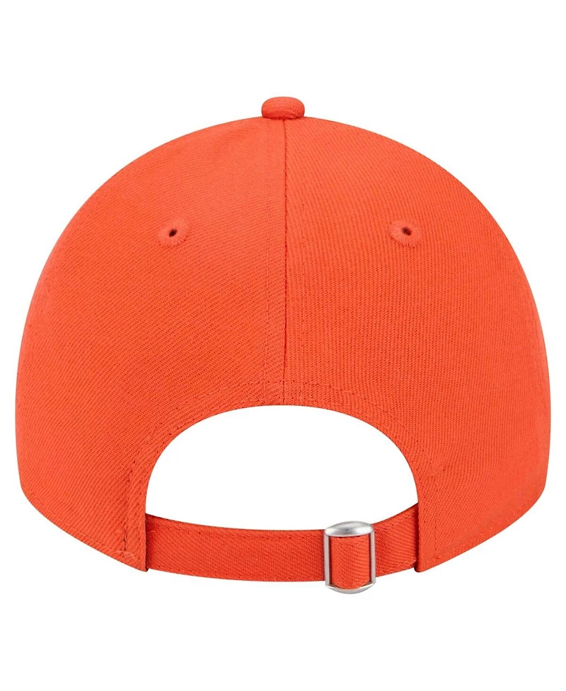 New Era Men's Orange Wnba Logo 9TWENTY Adjustable Hat
