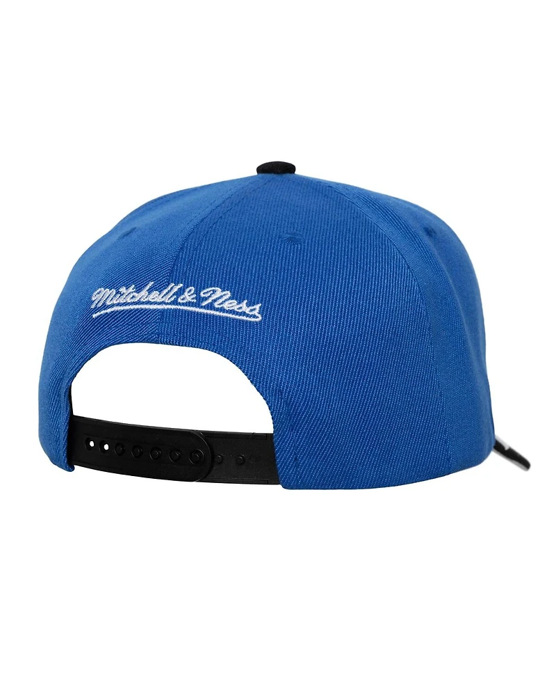 Mitchell & Ness Men's Royal/Black New York Islanders Under Arch Two-Tone Pro Crown Snapback Hat