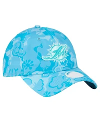 New Era Women's Aqua Miami Dolphins Trippy 9TWENTY Adjustable Hat