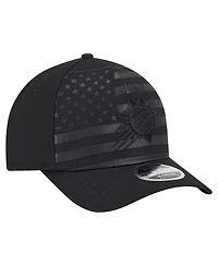 New Era Men's Black Phoenix Suns Game Day Flag A-Frame 9FORTY Adjustable Hat