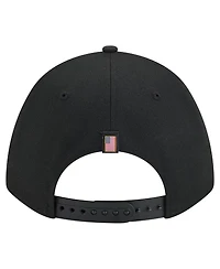 New Era Men's Black Baltimore Orioles American Flag 9FORTY M-Crown A-Frame Adjustable Hat