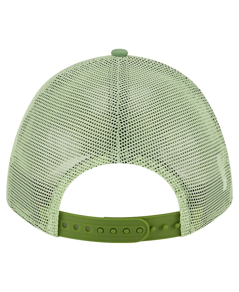 New Era Men's Green Portland Timbers Color Pack 9FORTY A-Frame Adjustable Trucker Hat