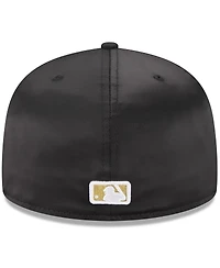 New Era Men's Black Philadelphia Phillies 2025 59FIFTY Day Gold Leaf Fitted Hat