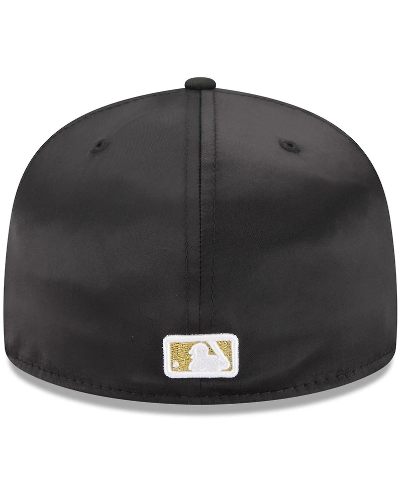 New Era Men's Black Los Angeles Dodgers 2025 59FIFTY Day Gold Leaf Fitted Hat