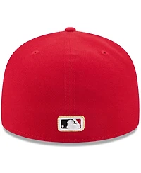New Era Men's Red Cincinnati Reds 2025 59FIFTY Day Fitted with Pins Hat