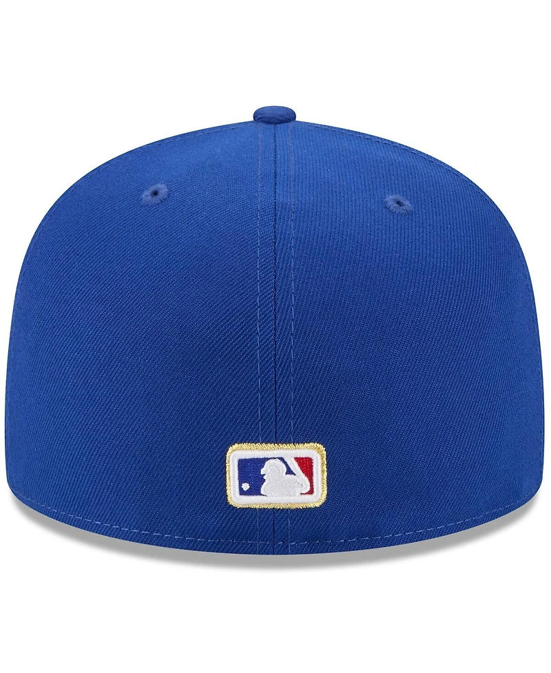 New Era Men's Royal Chicago Cubs 2025 59FIFTY Day Fitted with Pins Hat