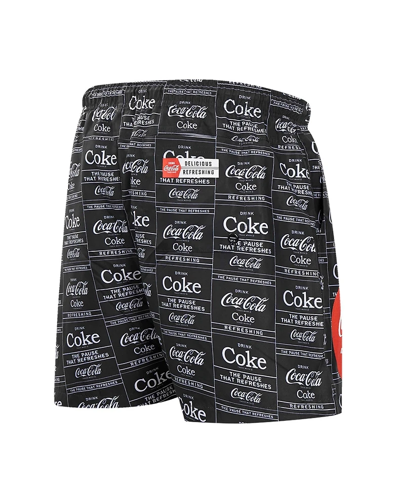 Freeze Max Men's Black Coca-Cola Have a Coke Shorts