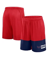 Logo Athletic Men's Red Washington Capitals Best of the Shorts