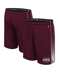 Colosseum Men's Maroon Mississippi State Bulldogs Online Shorts