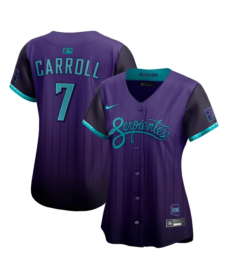 Nike Women's Corbin Carroll Purple Arizona Diamondbacks 2025 City Connect Limited Player Jersey