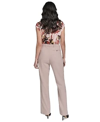Calvin Klein Petite High Rise Modern Fit Pants