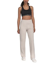 Calvin Klein Performance Women's High-Waist Straight-Leg Sweatpants