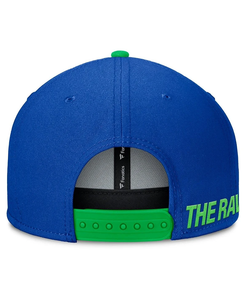 Fanatics Men's Blue Seattle Sounders Fc Sitter Snapback Hat