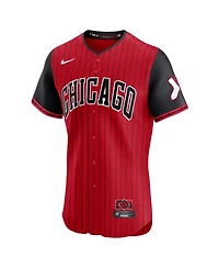 Nike Men's Red/Black Chicago White Sox 2025 City Connect Elite Jersey
