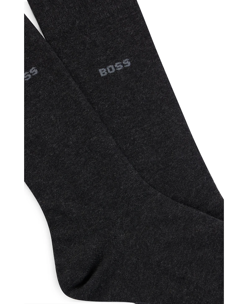 Boss by Hugo Boss Men's 2-Pack of Regular-Length Socks
