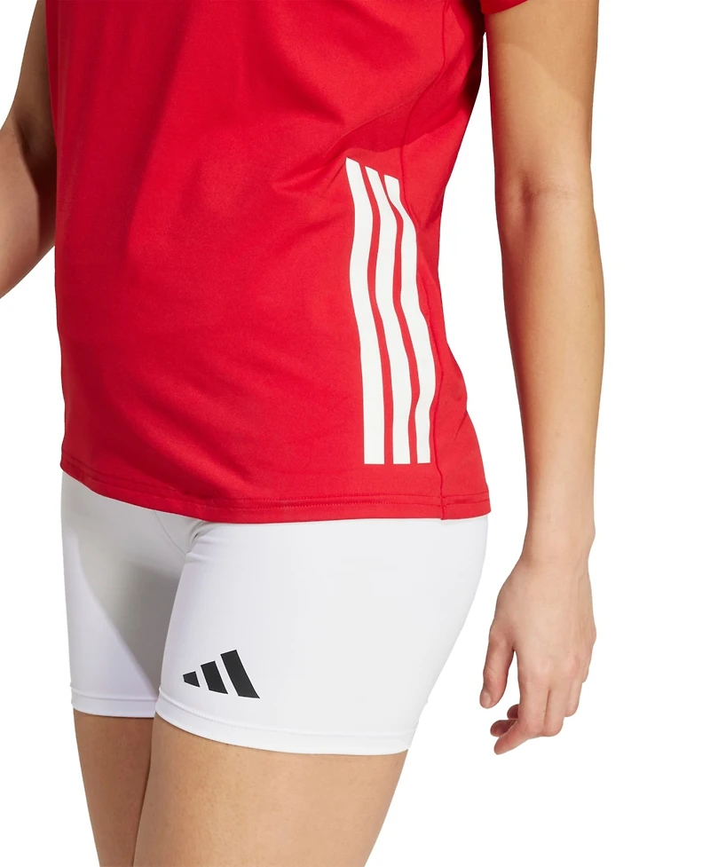 adidas Women's Hilo Short Sleeve Volleyball Jersey Training T Shirt