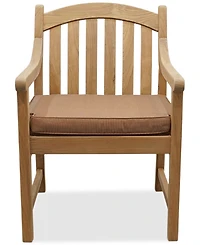 Bristol Teak Outdoor Dining Chair, Created for Macy's