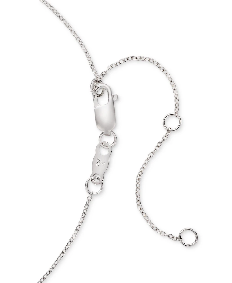Wrapped in Love Diamond Pendant Necklace (1 ct. t.w.) in 14k White Gold, 18" + 2" extender, Exclusively at Macy's