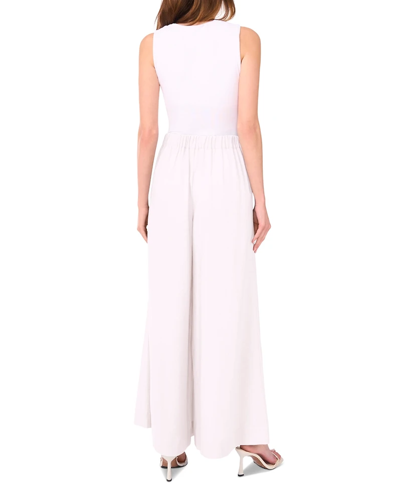 Parker Women's The Maire Linen-Blend Wide-Leg Pants