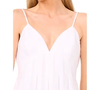 Parker Women's The Kamri Linen-Blend Peplum Top