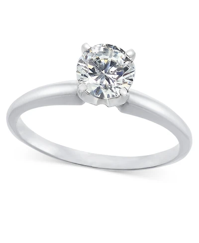 Diamond (1 ct. t.w.) Engagement Ring 14K White, Yellow or Rose Gold