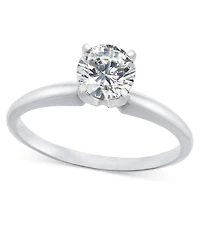 Diamond (1 ct. t.w.) Engagement Ring 14K White, Yellow or Rose Gold