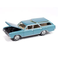 1/64 1964 Oldsmobile Vista Cruiser Mist Johnny Lightning Storage Tin