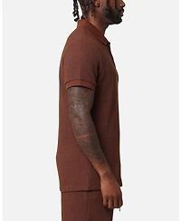 Xxiii Men's Ethan Quarter Zip Polo Shirt