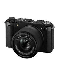 Fujifilm X-M5 Mirrorless Camera with Xc 15-45mm f/3.5-5.6 Ois Pz Lens, Black