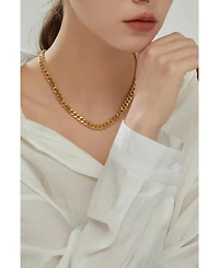 Gold Cuban Chain Necklace