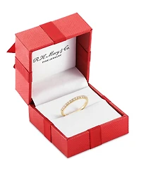 Diamond Band (1/4 ct. t.w.) 14k White, Yellow, or Rose Gold