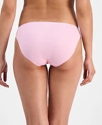Charter Club Women's 5-Pc. Cotton Ribbed Bikini Underwear 10021574200, Macy's Exclusive