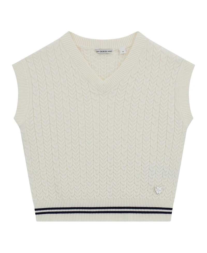 Guess Big Girls Sleeveless Sweater Vest