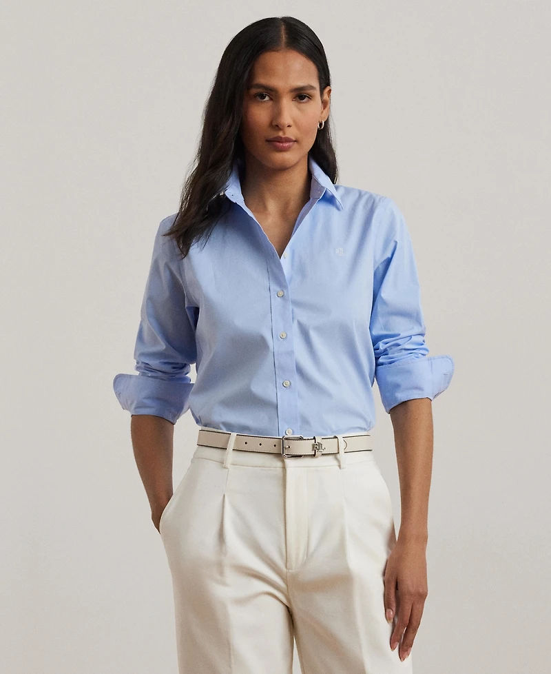 Lauren Ralph Non-Iron Straight-Fit Shirt