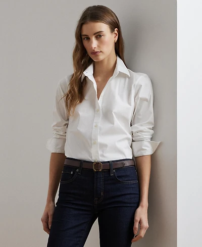 Lauren Ralph Non-Iron Straight-Fit Shirt