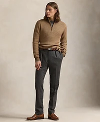 Polo Ralph Lauren Men's Washable Wool Quarter-Zip Sweater