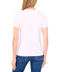 CeCe Women's Cotton T-Shirt