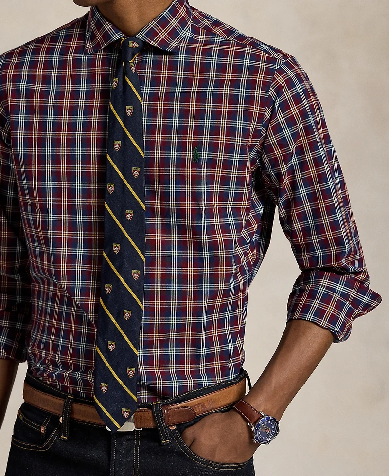 Polo Ralph Lauren Men's Classic-Fit Plaid Poplin Shirt