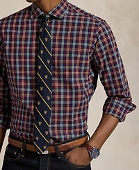 Polo Ralph Lauren Men's Classic-Fit Plaid Poplin Shirt