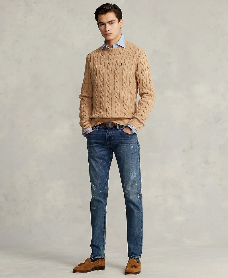 Polo Ralph Lauren Men's Cable-Knit Cotton Sweater