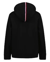Tommy Hilfiger Big Boys Soft Essential Logo Embroidered Fleece Hoodie